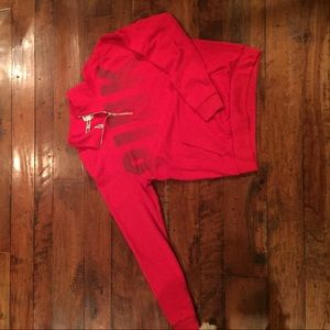 Red PINK sweatshirt