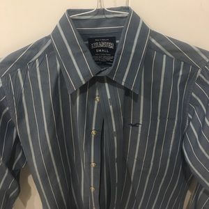 Hollister pin stripe button down