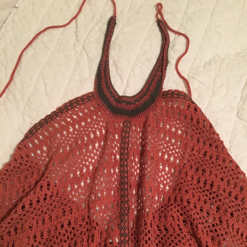 Free People knit halter