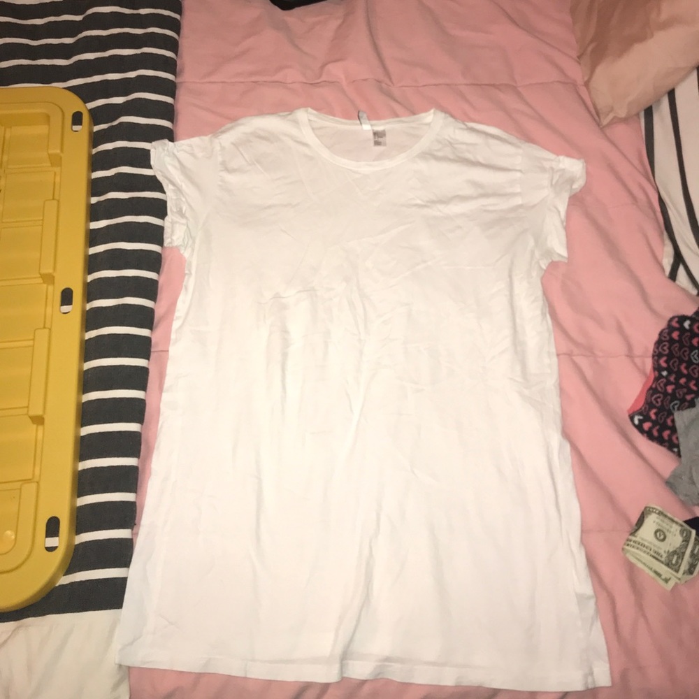 H&M Divided White Short Sleeves T shirt