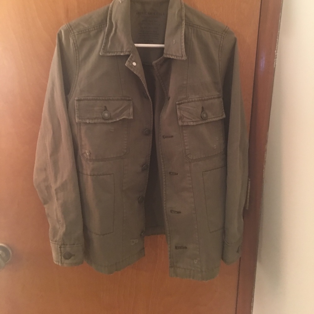 Women’s American Eagle Green Military Jacket