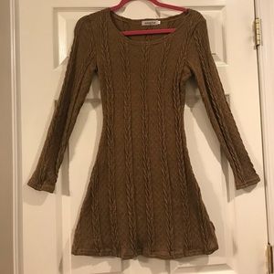 Sweater Skater Dress