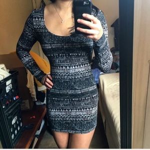 Volcom Geometric Bodycon Dress
