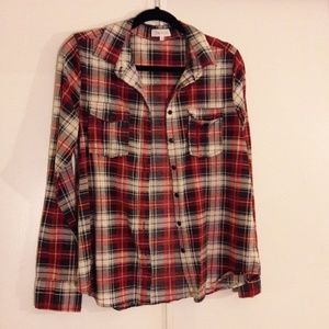 Long sleeve flannel