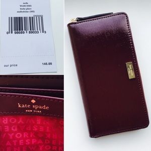 Kate Spade Neda Patent Leather Wallet