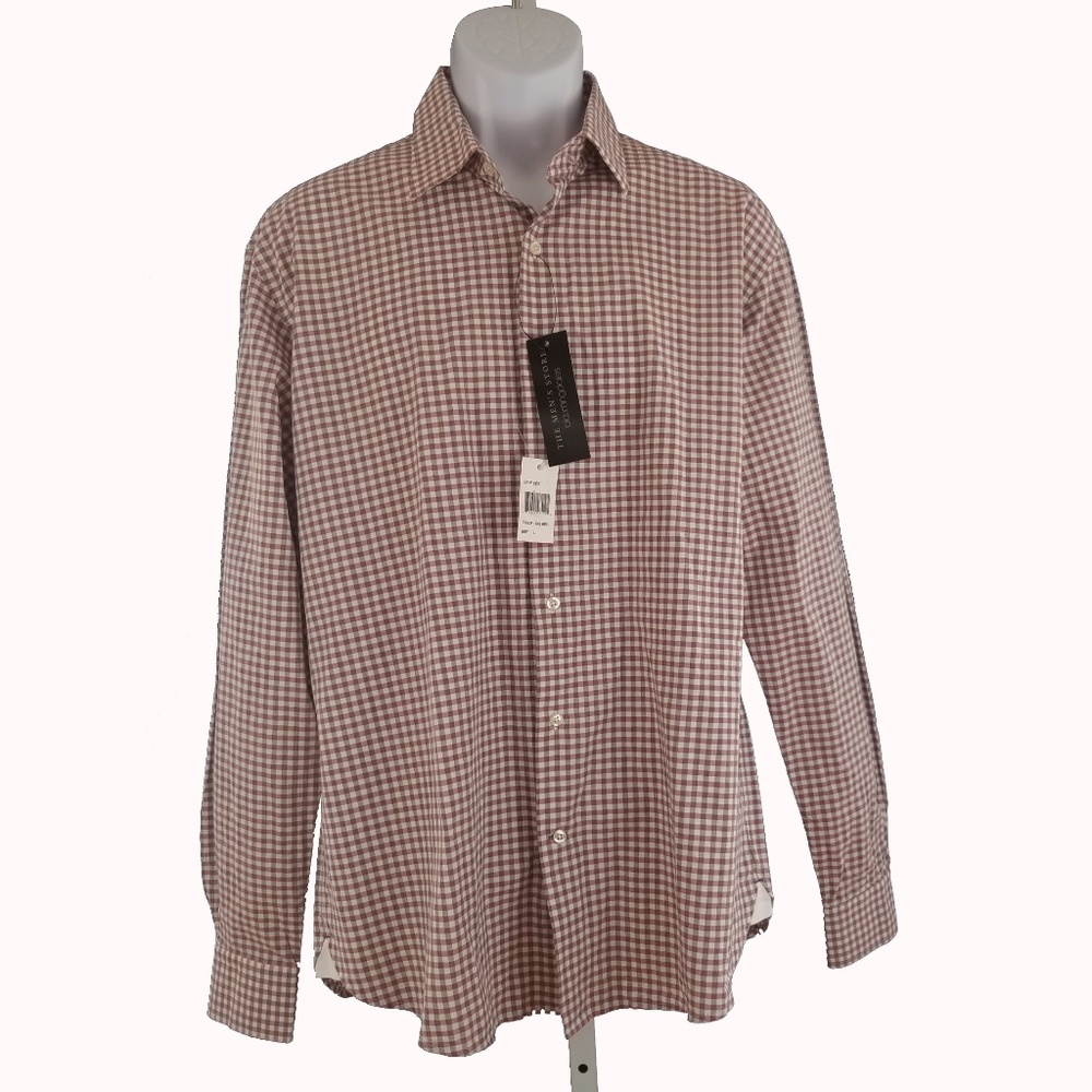 NWT Bloomingdale's Men's Long Sleeve Shirt Size L