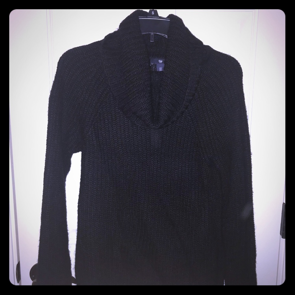 Gap Black knit turtle neck sweater