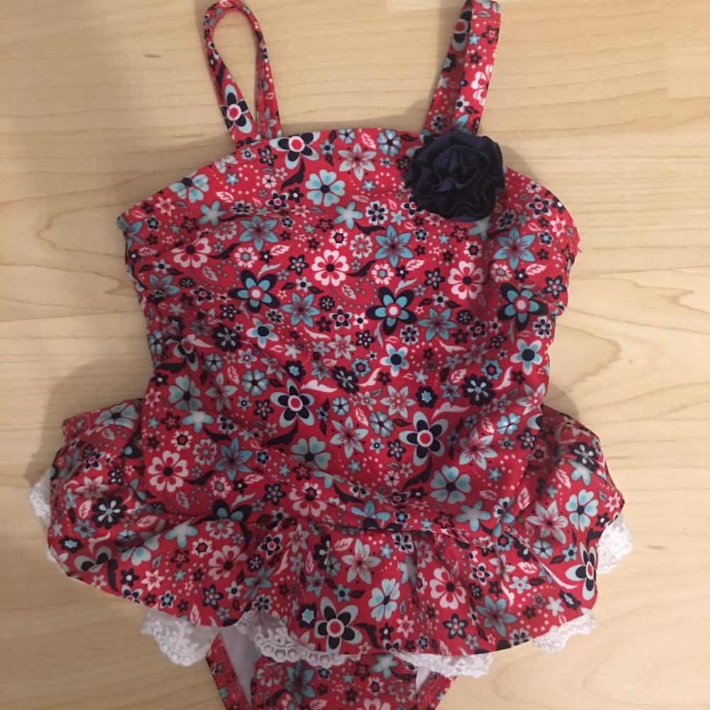 Cat n Jack girls bathing suit