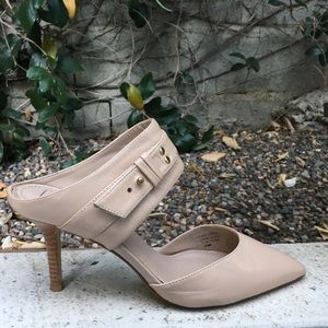 14th & Union D'Orsay Mary-Jane Mule Heels 6.5