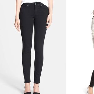 Paige Verdugo Ultra Skinny Black Jeans