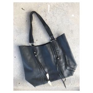 Raj Anthropologie Leather Bag