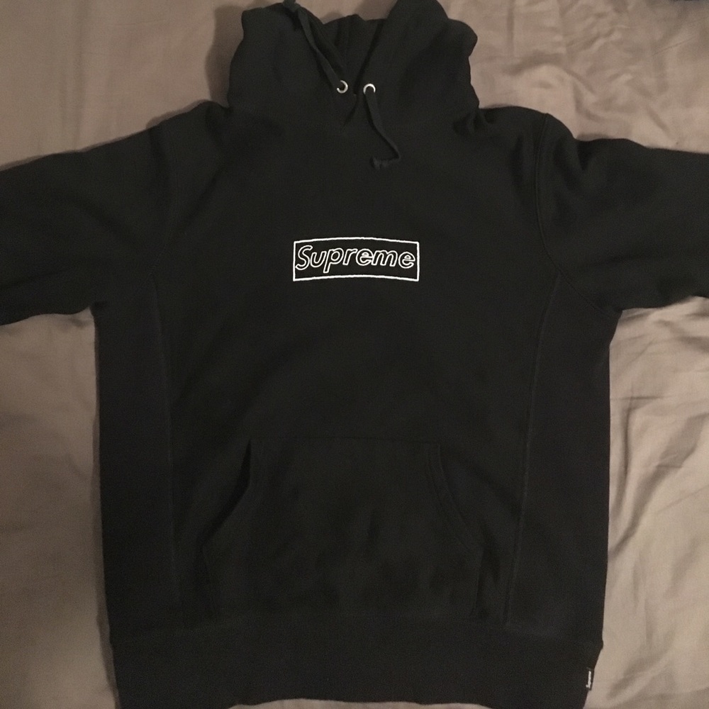 Supreme Kaws Box Logo Hoodie
