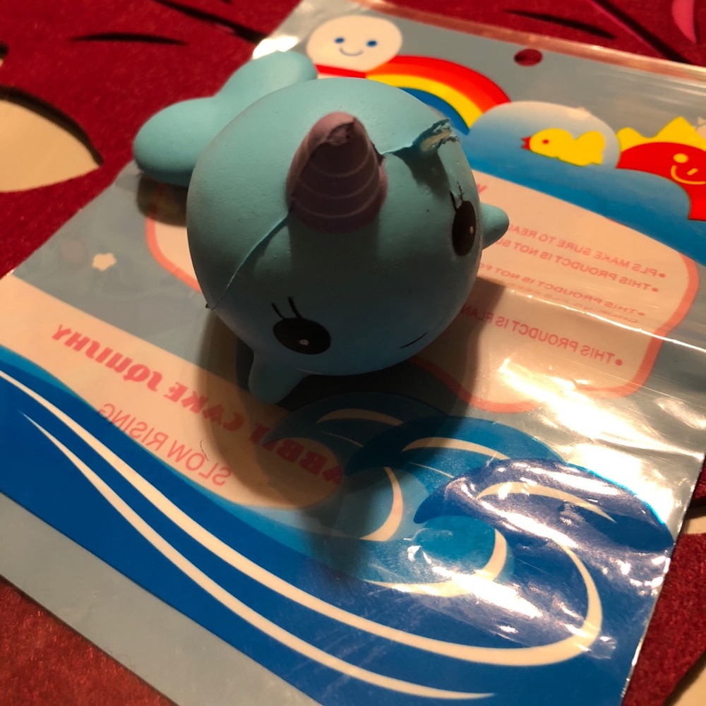 Billy the whale squishy