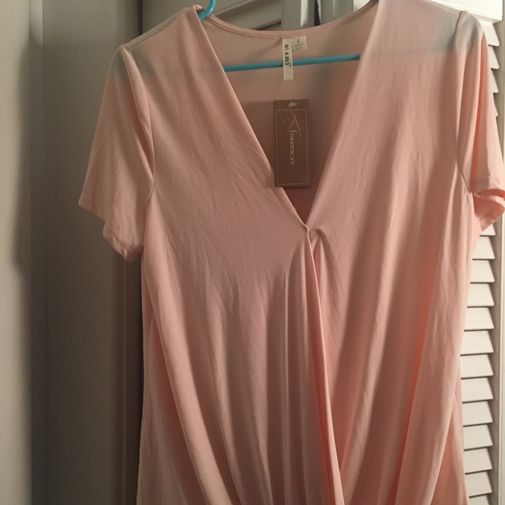 Light pink blouse