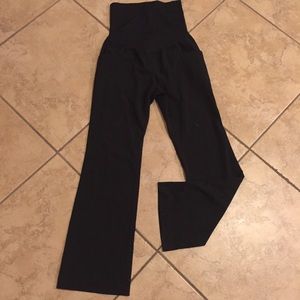 Maternity black slacks size 2
