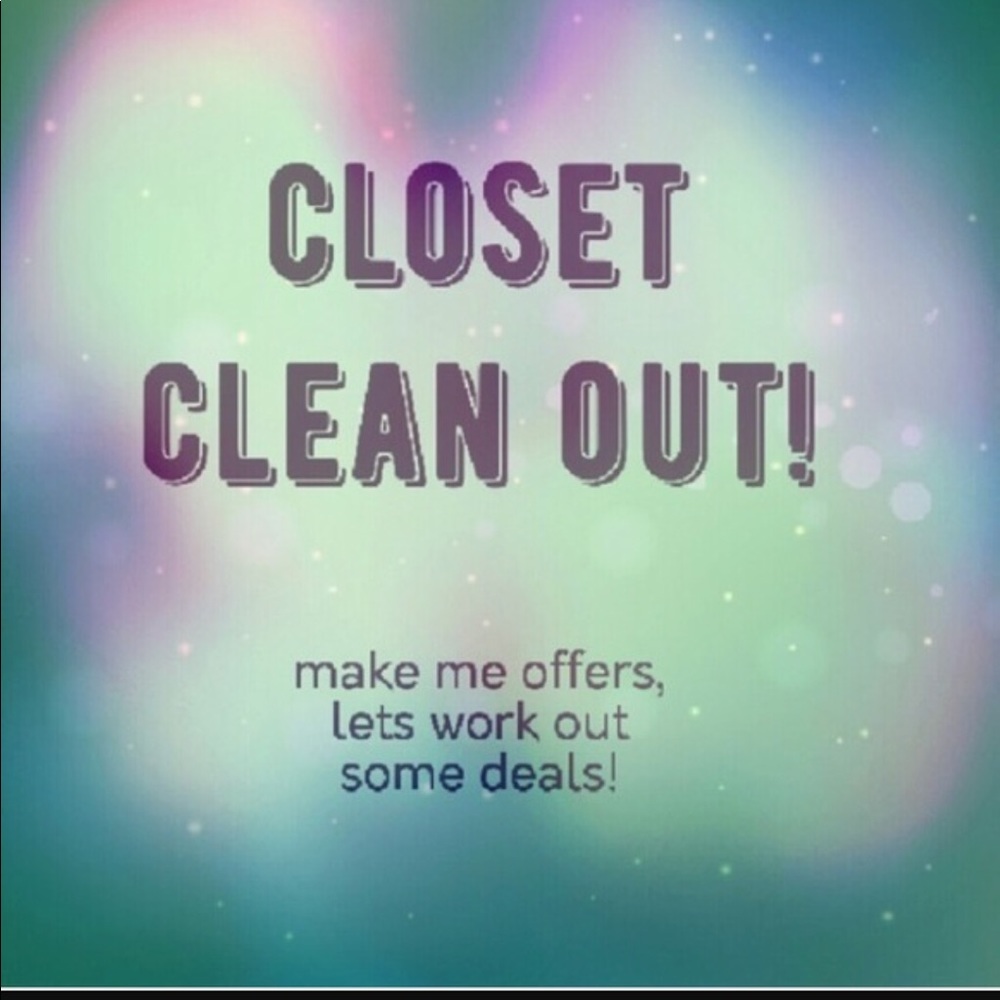 Closet clean out!!