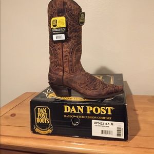 New Sidewinder Dan Post Leather Boots 8.5