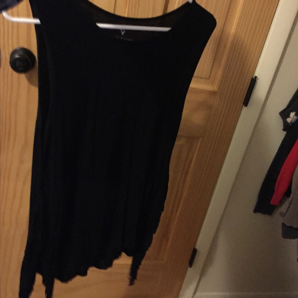 American eagle black tank