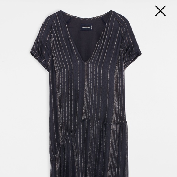 Zadig & Voltaire Racy Metal Dress - Picture 3 of 8