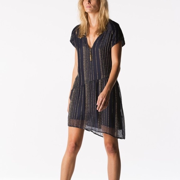 Zadig & Voltaire Racy Metal Dress - Picture 2 of 8