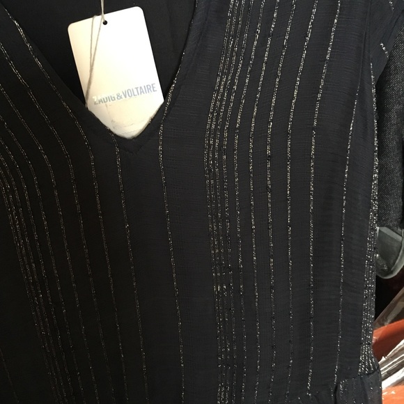 Zadig & Voltaire Racy Metal Dress - Picture 7 of 8