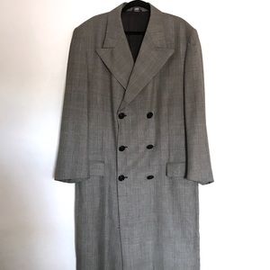 VERSACE VINTAGE MENS OVERCOAT