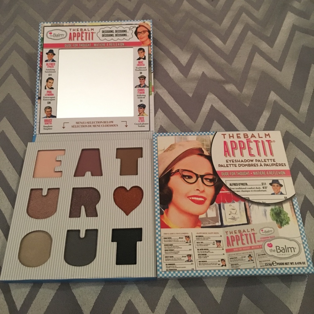 NIB The Balm Appetit Eyeshadow Palette