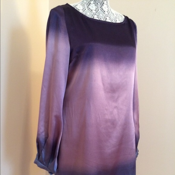 BCBG Ombré Purple/Lavender/Navy Dress - Picture 2 of 3