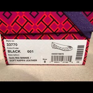 Tory Burch Quilted Minnie leather shoes