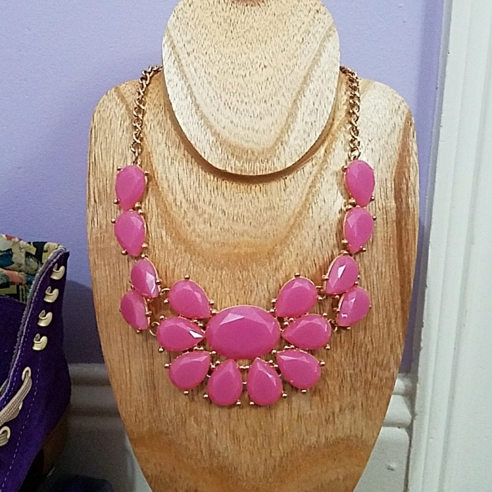 Pink statement piece