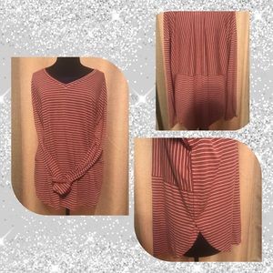 Stripped long sleeve shirt