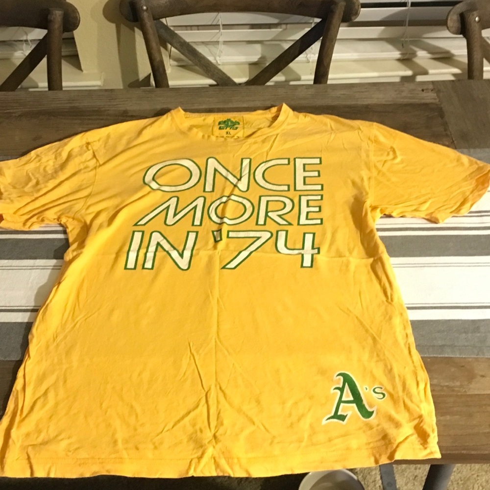 Red Jacket Oakland A’s retro World Series T-shirt