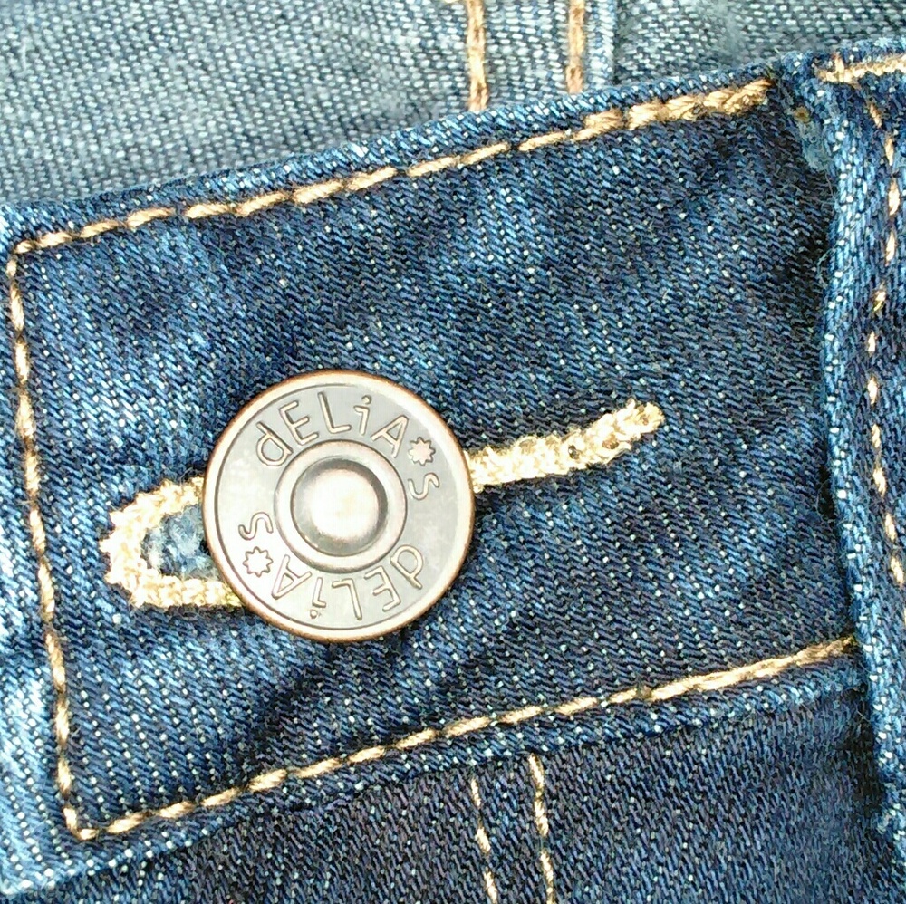 Delias Morgan Straight Leg Skinny Jeans Size 7/8 - Picture 4 of 8