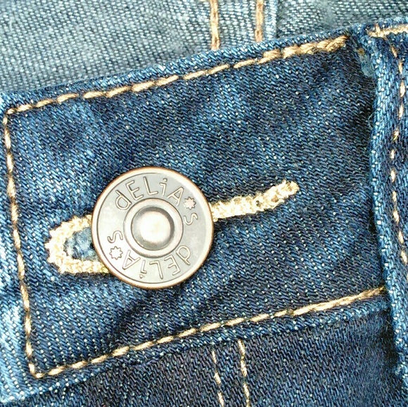 Delias Morgan Straight Leg Skinny Jeans Size 7/8 - Picture 4 of 8