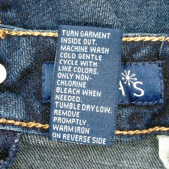 Delias Morgan Straight Leg Skinny Jeans Size 7/8 - Picture 8 of 8