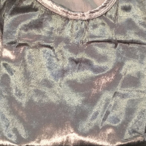 😱LOWBALL ME-"Kendall" Crushed Velvet TShirt Dress - Picture 5 of 5