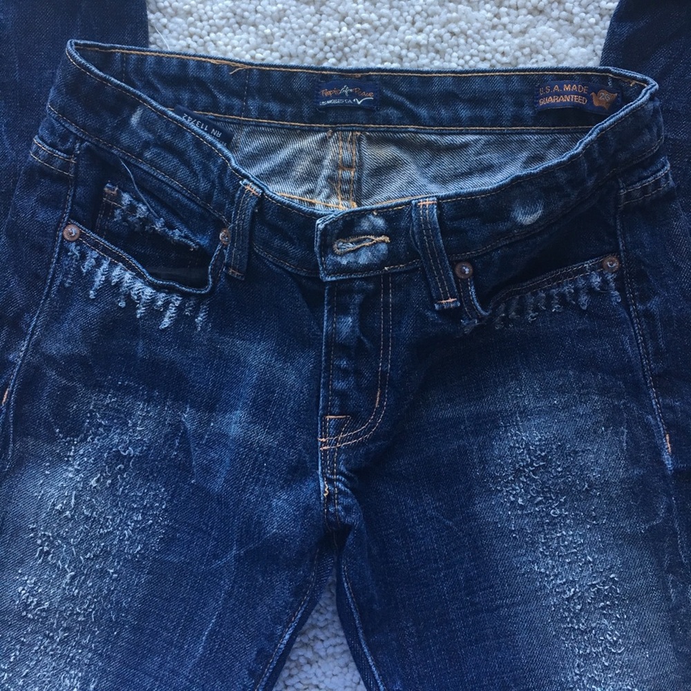 People For Peace Blue Denim.  Size 26