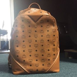 MCM Medium Duke Vesitos Backpack Authentic