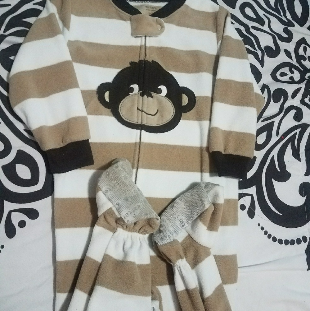Carter's monkey footie