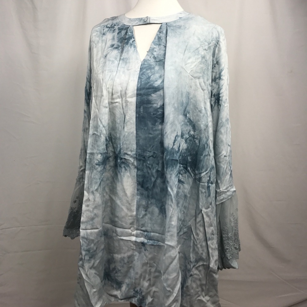 Tie dyed boho style dress