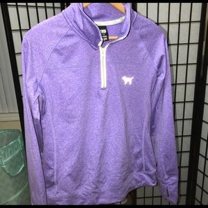Purple VS 1/4 zip pullover