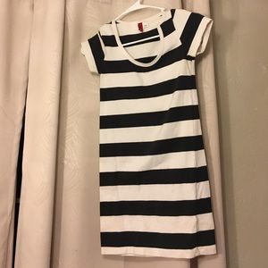 H&M striped t-shirt dress!
