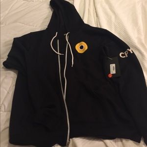 NWT Core Power Yoga zip up hoodie sweatshirt