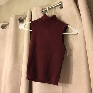 Maroon crop top!