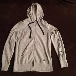 Fox zip up sweatshirt