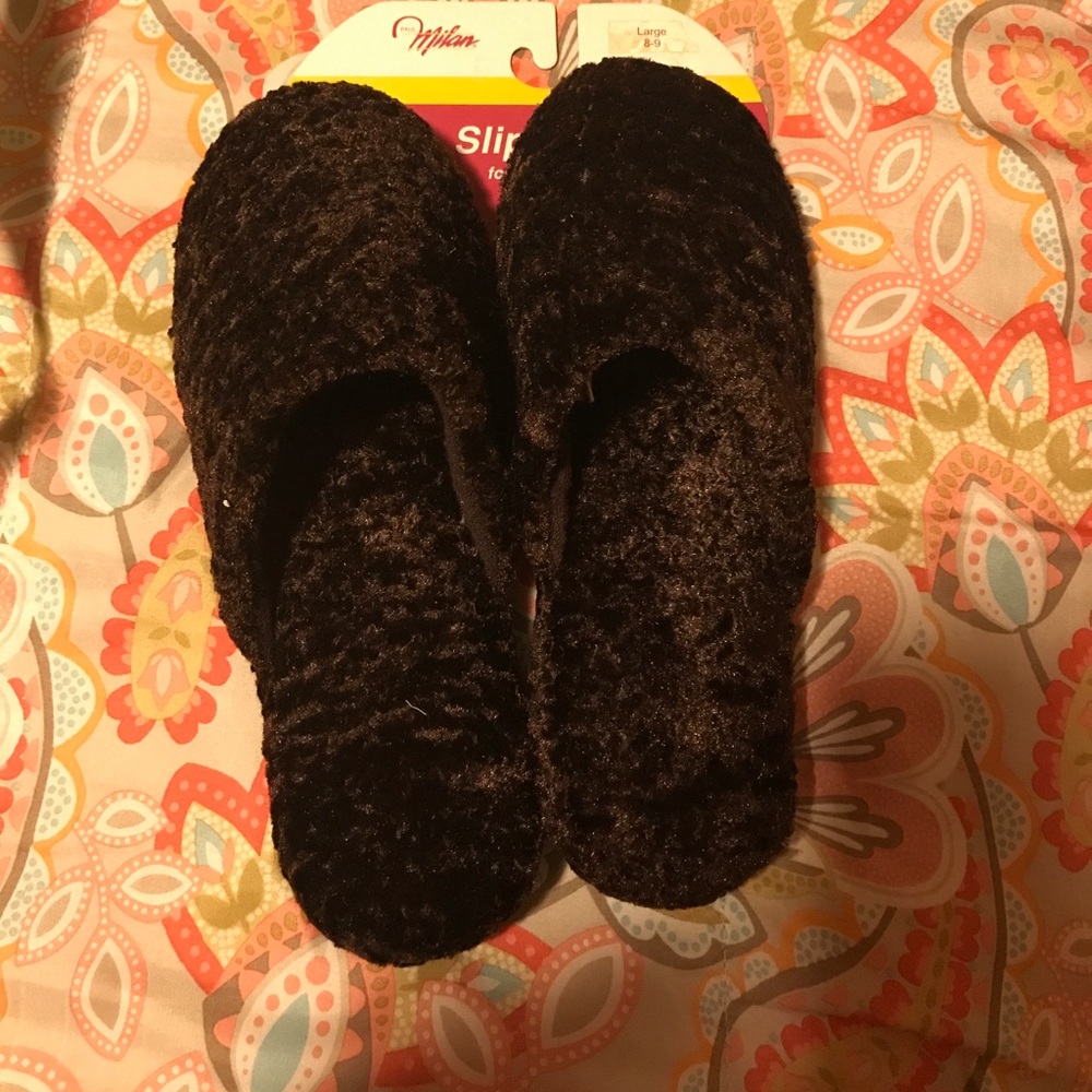 Cushion comfort slippers new Sz 8/9