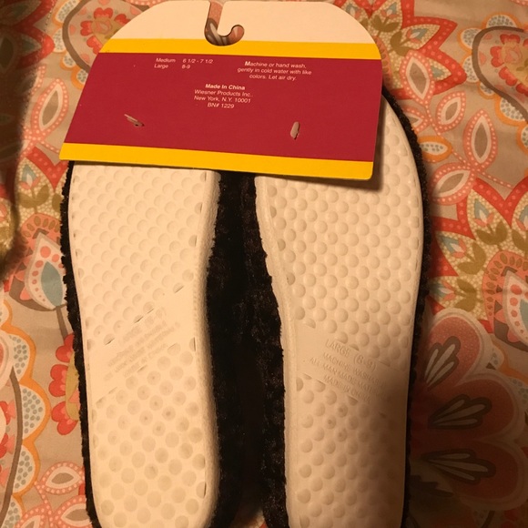 Cushion comfort slippers new Sz 8/9 - Picture 4 of 4