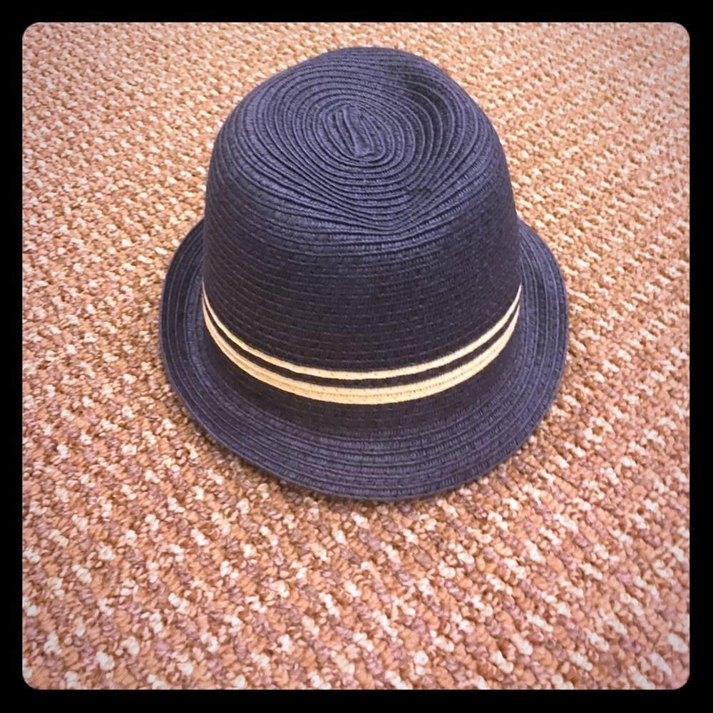 Children's place blue and tan hat
