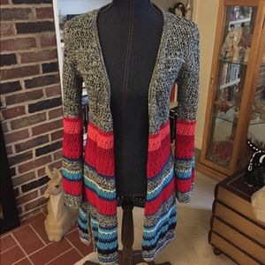 Ya Colorful Knit Cardigan
