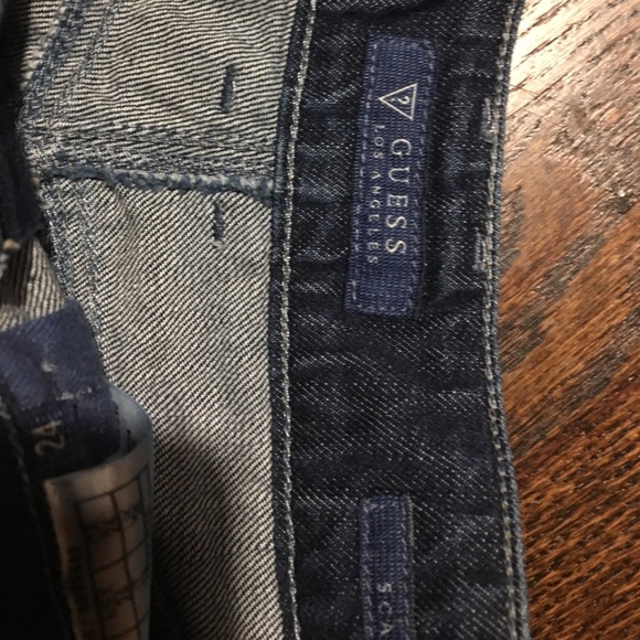 Guess Jean Shorts with Rhinestone - Picture 4 of 6